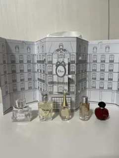 箱付き】Dior ミニチュアフレグランス 4種セット - メルカリ