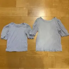 GAP KIDS ライトブルー Tシャツ 2枚セット　XXL、M