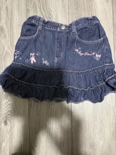 メゾピアノ　デニムスカート 120サイズ