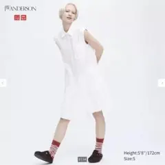 【新品タグ付】ユニクロ　JW ANDERSON シャツワンピース