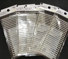 パール調シール 4mm 23ライン 5パック