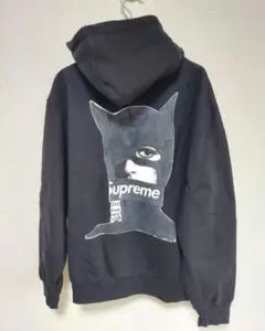 【大きいサイズ】Supreme キャットウーマン L 黒 パーカー カナダボディ