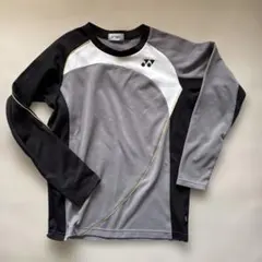 YONEX 長袖Tシャツ S グレー/ブラック