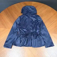 美品 ポロラルフローレン ペプラム フーディ ジャケット 羽織 ネイビー 160のサムネイル