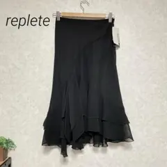 新品タグ付き　replete リプリート　シフォンフリルスカート