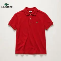LACOSTE ラコステ ポロシャツ 半袖 ワンポイント レディース 鹿の子生地