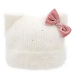 ユニバ限定　USJ キティーちゃん　ニットキャップ