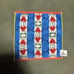Vivienne Westwood カラフルハート模様タオルハンカチ