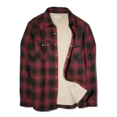 裏ボアネルシャツ★4L チェック ネル81013 COLOR-E