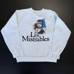 Les Misérables レ ミゼラブル ヴィンテージ スウェット L相当