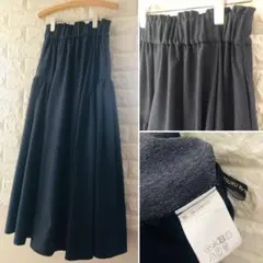 新品✨TSURU by MARIKO OIKAWA デニム風ロングスカートフレアのサムネイル