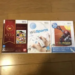 Wii ゲームソフト 3本セット
