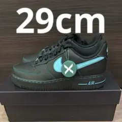 Nike Air Force 1 Lowブラックティファニー29cm鑑定済正規品