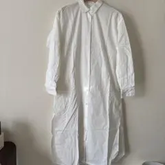 IÉNA ホワイト ロング丈 シャツ