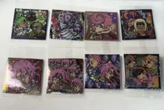 ジョジョの奇妙な冒険 5部 黄金の風 シールウエハース 8種 まとめ