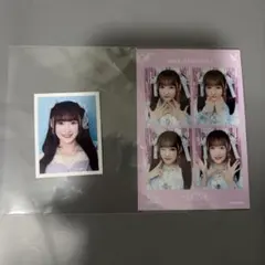 音嶋莉沙 4カットフォトカード 魔法少女 イコラブ =LOVEidフォトカード