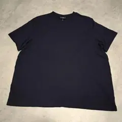 H&M レギュラーフィット ネイビー Tシャツ