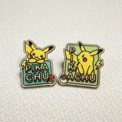 ポケモン ピカチュウ ピンバッジ 2種セット