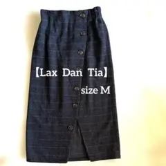 【Lax Dan Tia】 ウール混ロングタイトスカート　M
