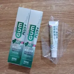 SUNSTAR GUM PLUS 歯磨き粉 試供品 セットのサムネイル