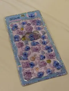【正規品】スティッチ プチドロップステッカー