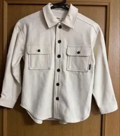 シャツ、ジャケット　オフホワイト130