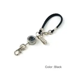 新品　A.Y.judie便利 リール付ストラップ 3フック ブラック