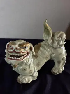 1496 古志野 龍山窯 前川電光 唐獅子香炉 古美術品 時代物 - メルカリ