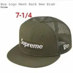 キャップ Box Logo Mesh Back New Era Brown 7 1/4 2026年最新】Supreme Box Logo Mesh Back New Eraの人気アイテム