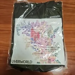 UVERworld トートバッグ ブラック 花柄