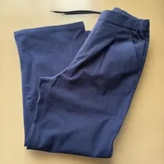 GLOBAL WORK イージーケアコーデュロイストレートパンツ