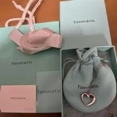 新品Tiffany & Co. ハート型ペンダント ネックレス