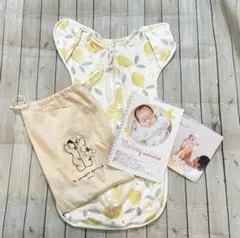 Coperta スワドルおくるみ 【天然コットン】コペルタSサイズ　レモン柄