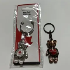 くまのキーホルダー　2個セット