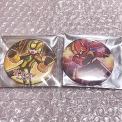 ロックマンエグゼ 墨絵 缶バッジ 2点セット