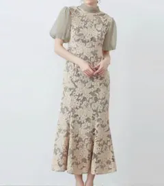 結婚式　お呼ばれ　ドレス