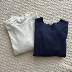 ユニクロ　キッズ　トップス100cm 110cm 2枚組