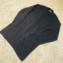 美品　nano universe ブラック　カーディガン　春服