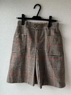 千鳥格子 タイトスカート ／ほぼ未使用・美品