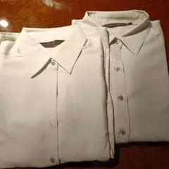 セロリー　パトリックコックス ホワイト長袖シャツ　2着