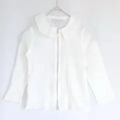 agnes b. ENFANT ブラウス ファスナー 110 白.2233