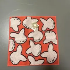 ミッフィー タオル オレンジ