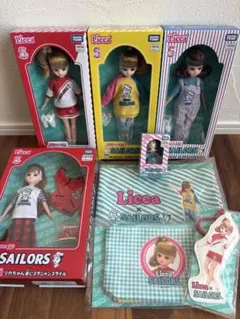 リカちゃんくじ SAILORS 上位フィギュア（人形）コンプリートセット