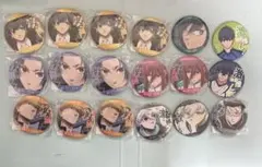 ブルーロック缶バッジ10柄18個まとめ売り(バラ売り不可、5.7cm)