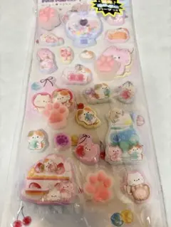 肉球 ぴかぷにシール