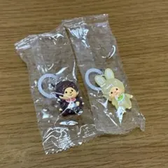 モンチッチめじるしアクセサリー 2　（モンチッチくん&チコちゃんイエローセット）
