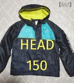 【HEAD】 フード付きジャケット 150cm~ ネイビーのサムネイル