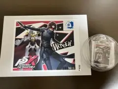 ペルソナ5X オリジナルラベル缶　ラベル・アクリルキーホルダー　セット　ワンダー