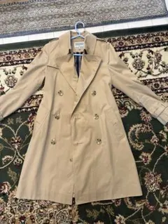 美品BEAUTY&YOUTH トレンチコート 裏地ストライプ 36