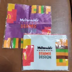 マクドナルド BEAMS ポーチとクリーナークロス 福袋2025